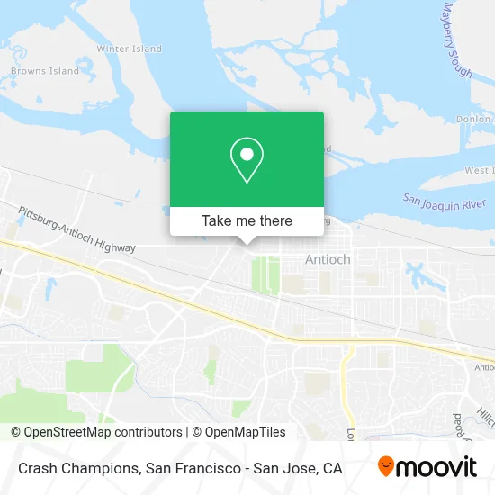 Crash Champions map