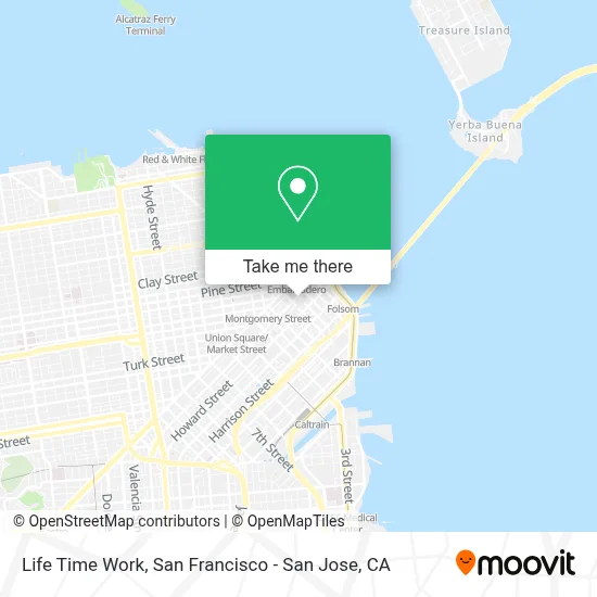 Life Time Work map