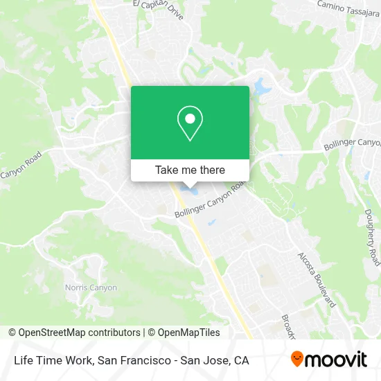 Life Time Work map