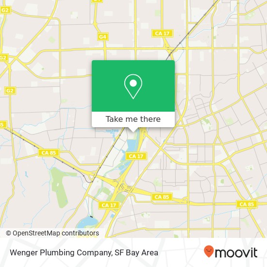 Mapa de Wenger Plumbing Company