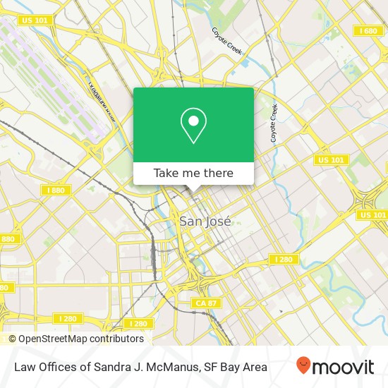 Mapa de Law Offices of Sandra J. McManus