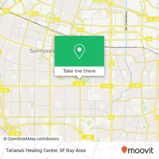 Tatiana's Healing Center map