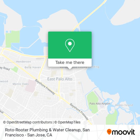 Roto-Rooter Plumbing & Water Cleanup map