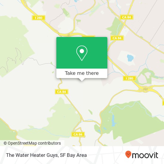 The Water Heater Guys map