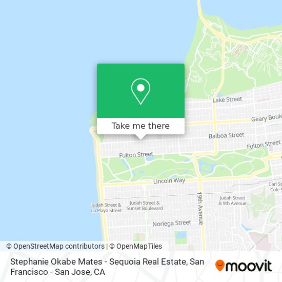 Stephanie Okabe Mates - Sequoia Real Estate map