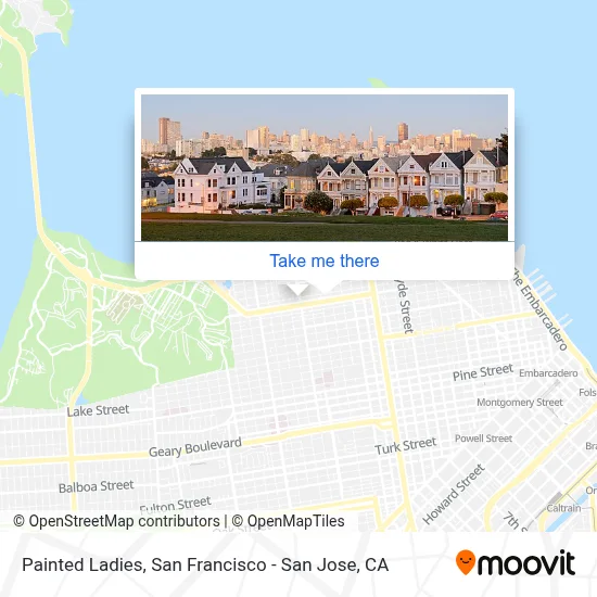 Painted Ladies map