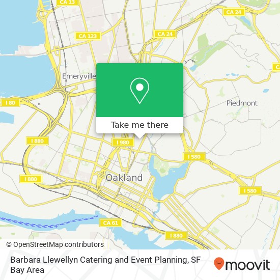 Barbara Llewellyn Catering and Event Planning map