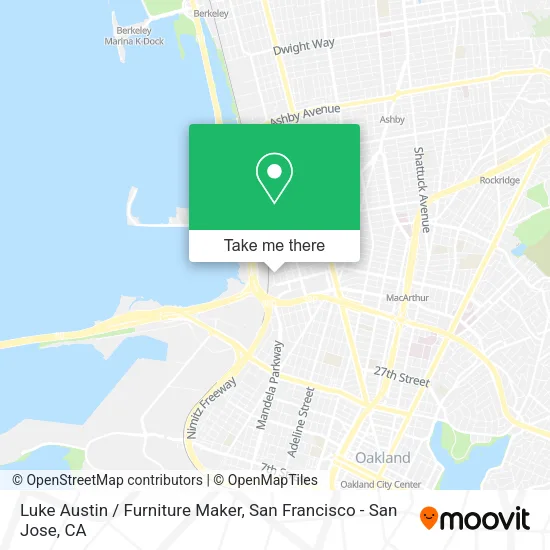Mapa de Luke Austin / Furniture Maker