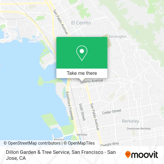 Dillon Garden & Tree Service map
