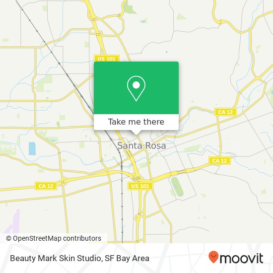 Beauty Mark Skin Studio map