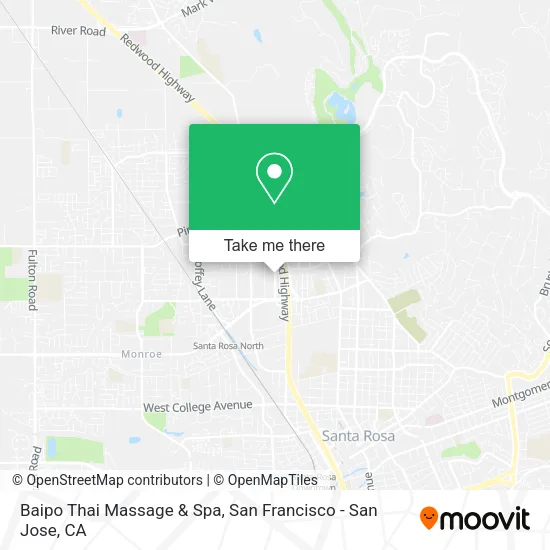 Mapa de Baipo Thai Massage & Spa