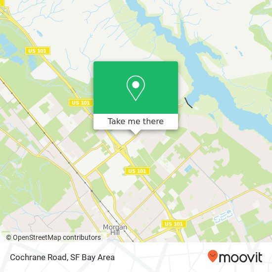 Mapa de Cochrane Road