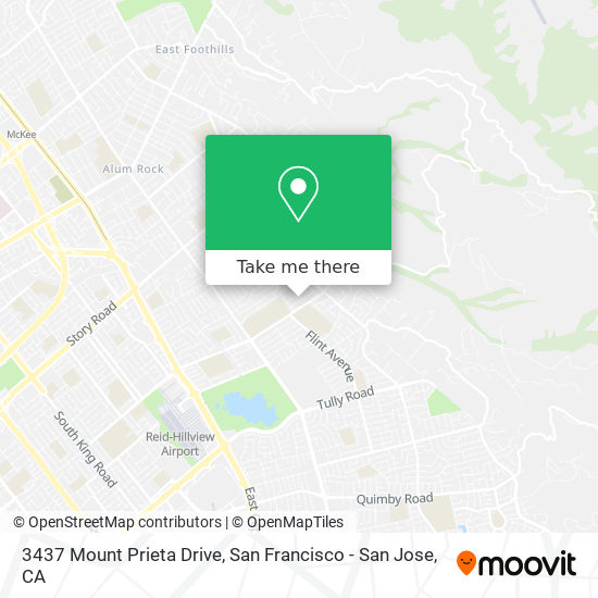 3437 Mount Prieta Drive map