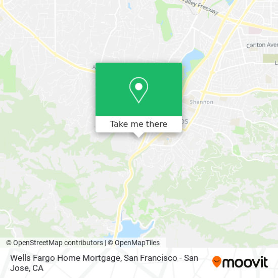 Wells Fargo Home Mortgage map