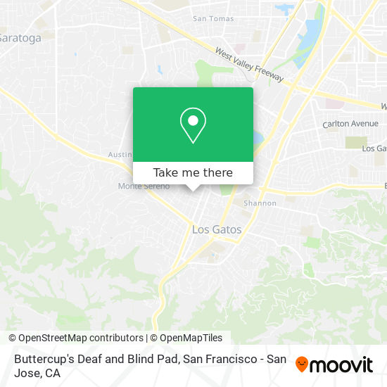 Mapa de Buttercup's Deaf and Blind Pad