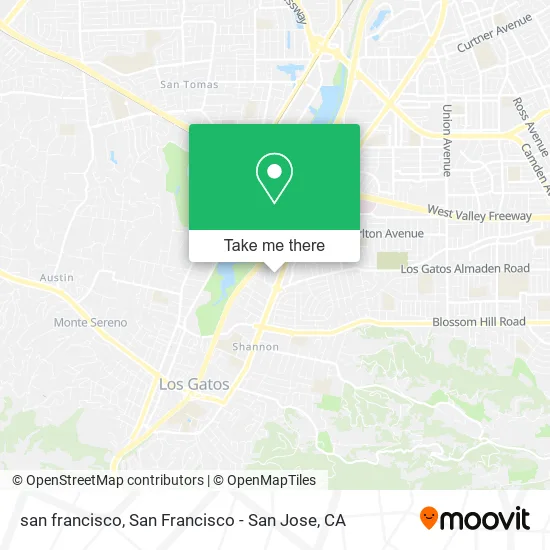 Mapa de san francisco
