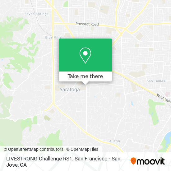 LIVESTRONG Challenge RS1 map