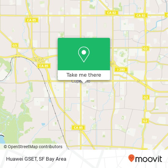 Huawei GSET map