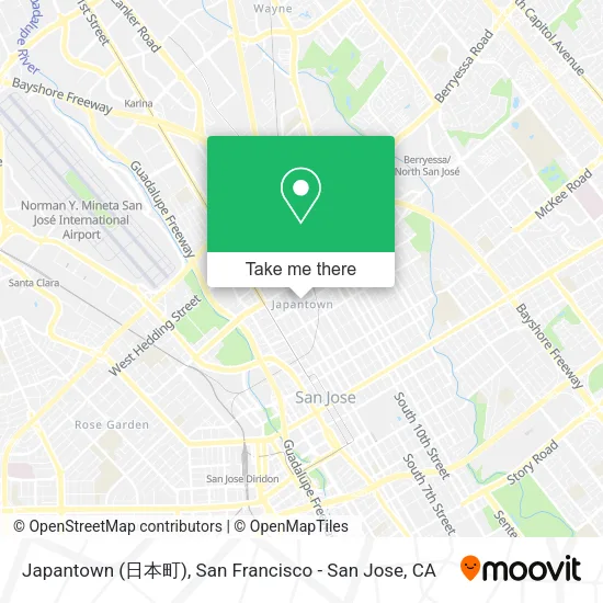 Japantown (日本町) map