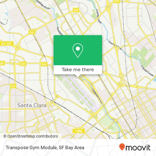 Mapa de Transpose Gym Module