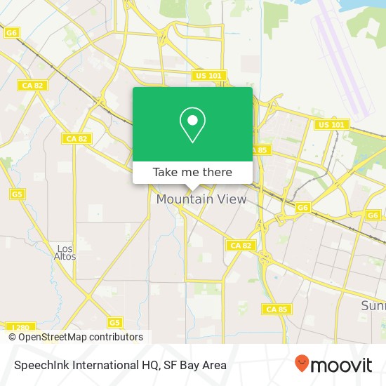 SpeechInk International HQ map