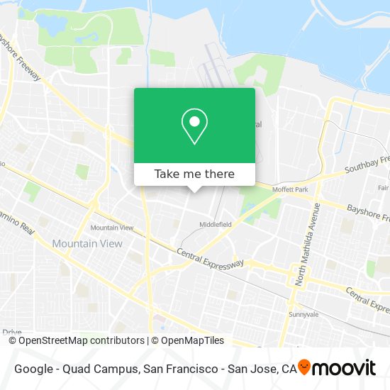 Google - Quad Campus map