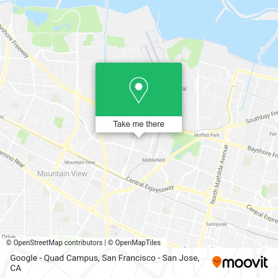 Mapa de Google - Quad Campus