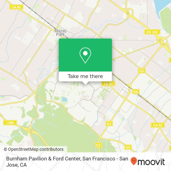 Mapa de Burnham Pavilion & Ford Center
