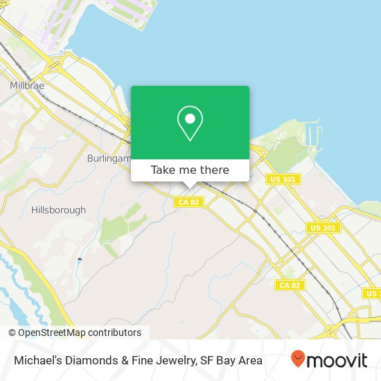 Mapa de Michael's Diamonds & Fine Jewelry