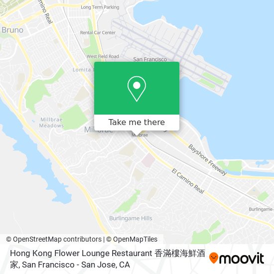 Mapa de Hong Kong Flower Lounge Restaurant 香滿樓海鮮酒家