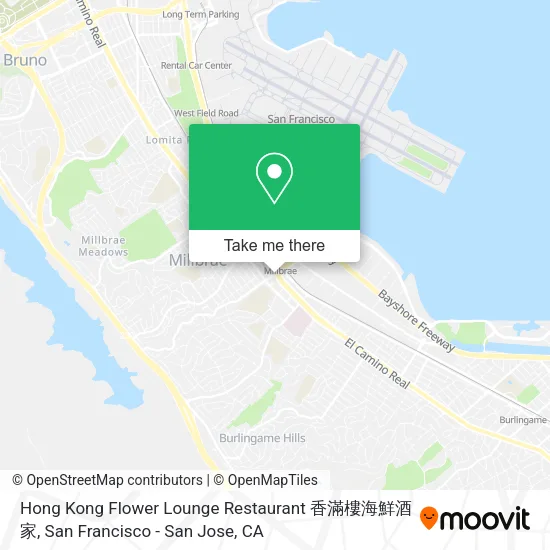 Mapa de Hong Kong Flower Lounge Restaurant 香滿樓海鮮酒家