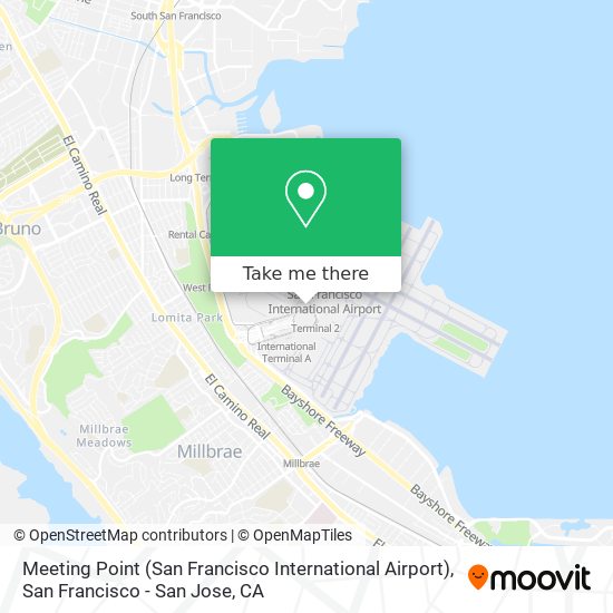 Meeting Point (San Francisco International Airport) map