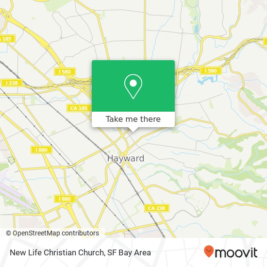 Mapa de New Life Christian Church