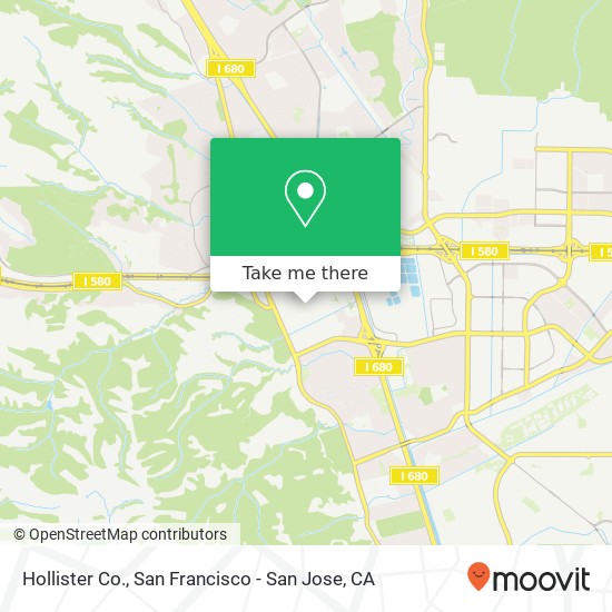 Hollister Co. map