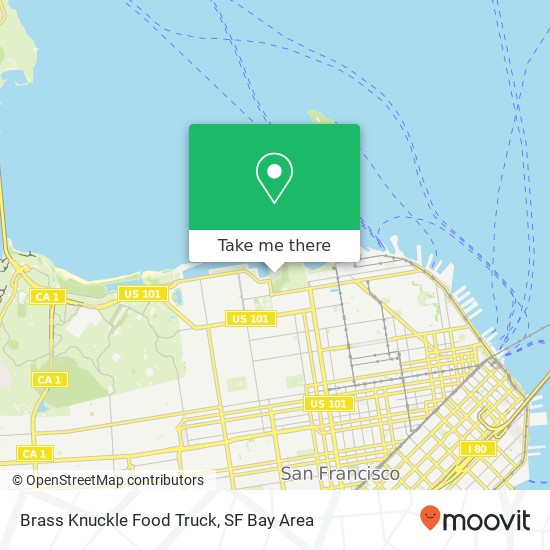 Brass Knuckle Food Truck map