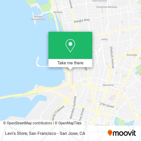 Levi's Store map