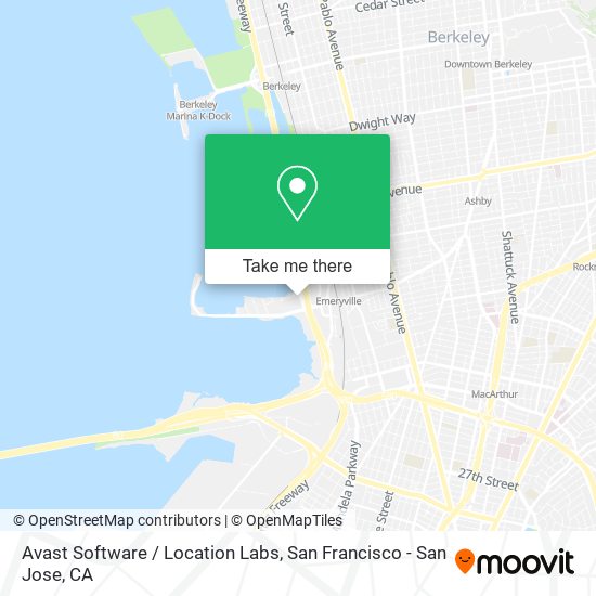 Avast Software / Location Labs map