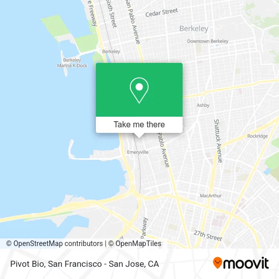 Mapa de Pivot Bio