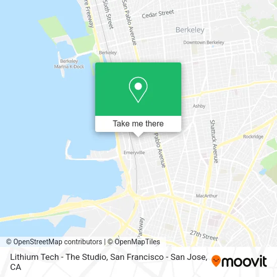 Mapa de Lithium Tech - The Studio