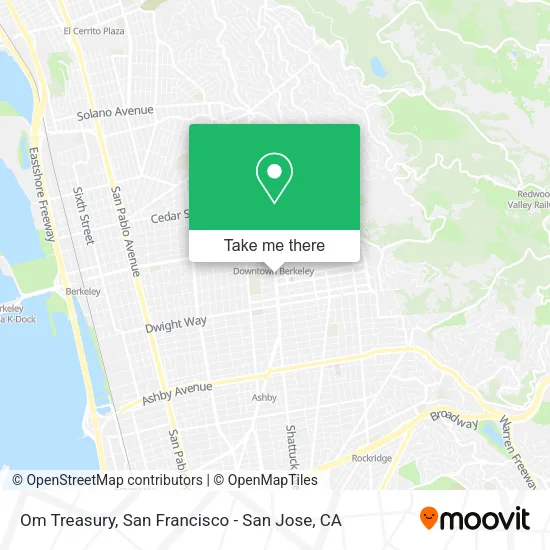 Om Treasury map