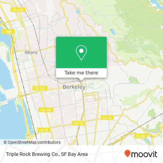 Triple Rock Brewing Co. map