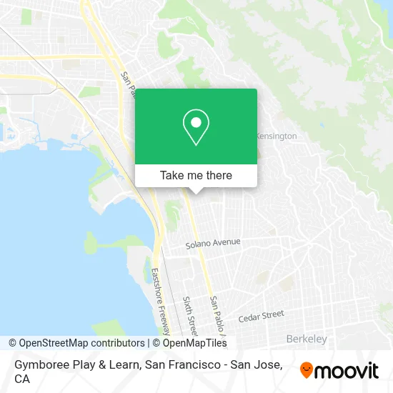 Gymboree Play & Learn map