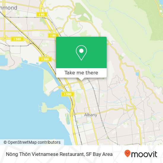 Nông Thôn Vietnamese Restaurant map