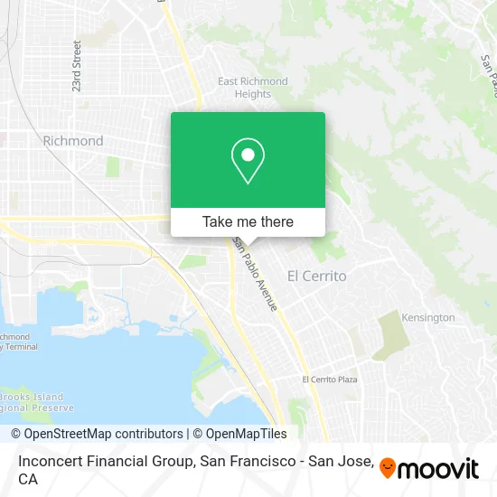 Inconcert Financial Group map