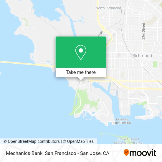 Mapa de Mechanics Bank