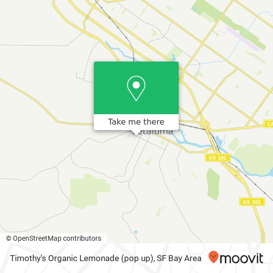 Mapa de Timothy's Organic Lemonade (pop up)