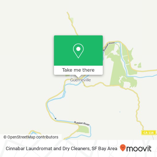 Mapa de Cinnabar Laundromat and Dry Cleaners