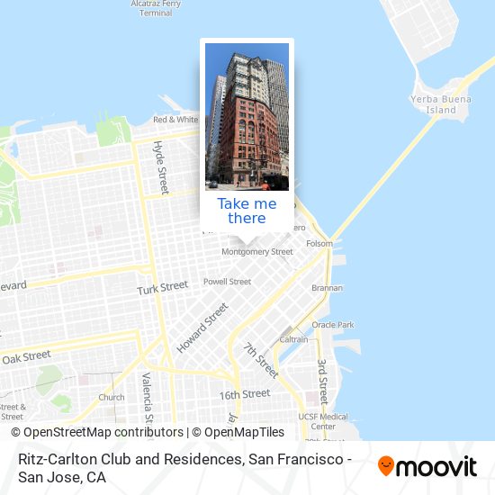 Ritz-Carlton Club and Residences map