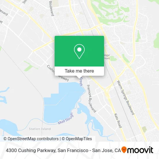 4300 Cushing Parkway map