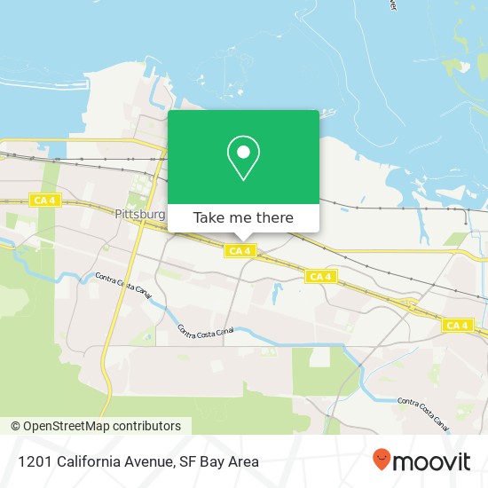 1201 California Avenue map